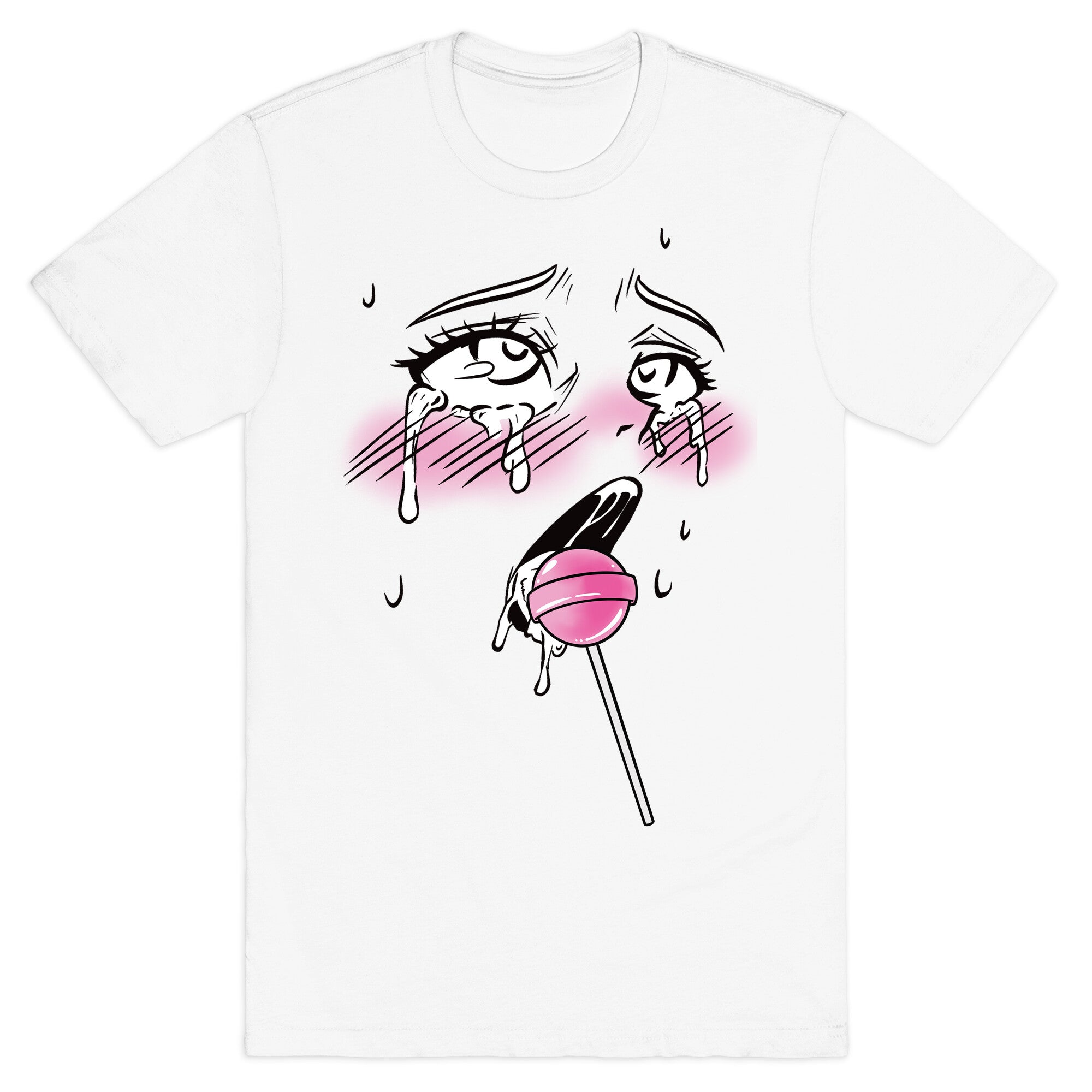 Ahegao Lollipop T-Shirt