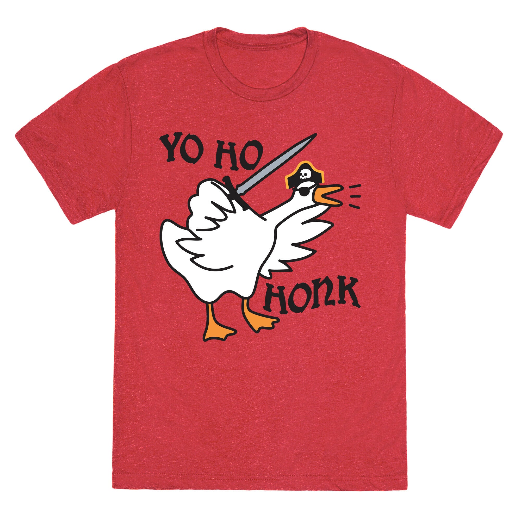 Yo Ho Honk Pirate Goose Unisex Triblend Tee