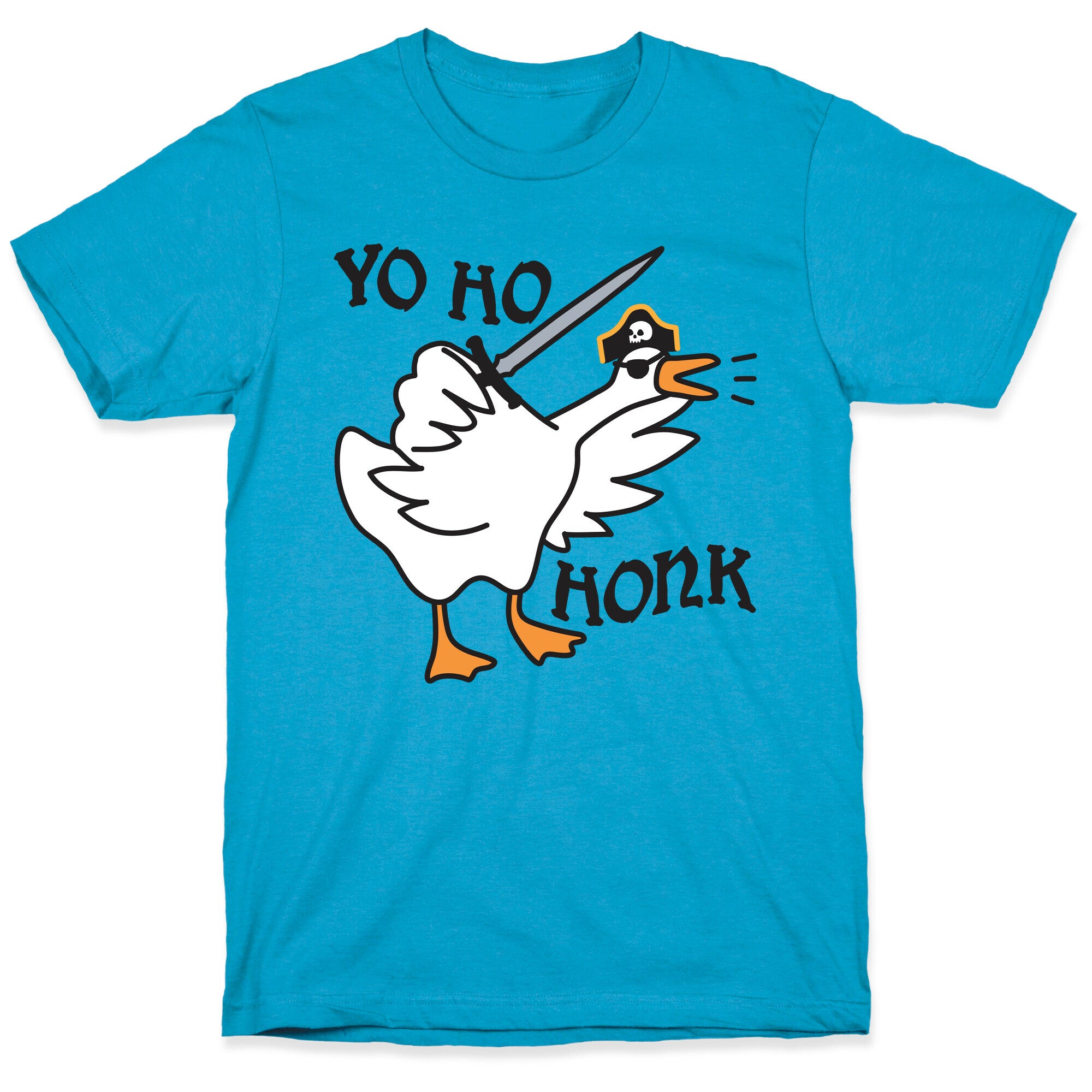 Yo Ho Honk Pirate Goose Unisex Triblend Tee