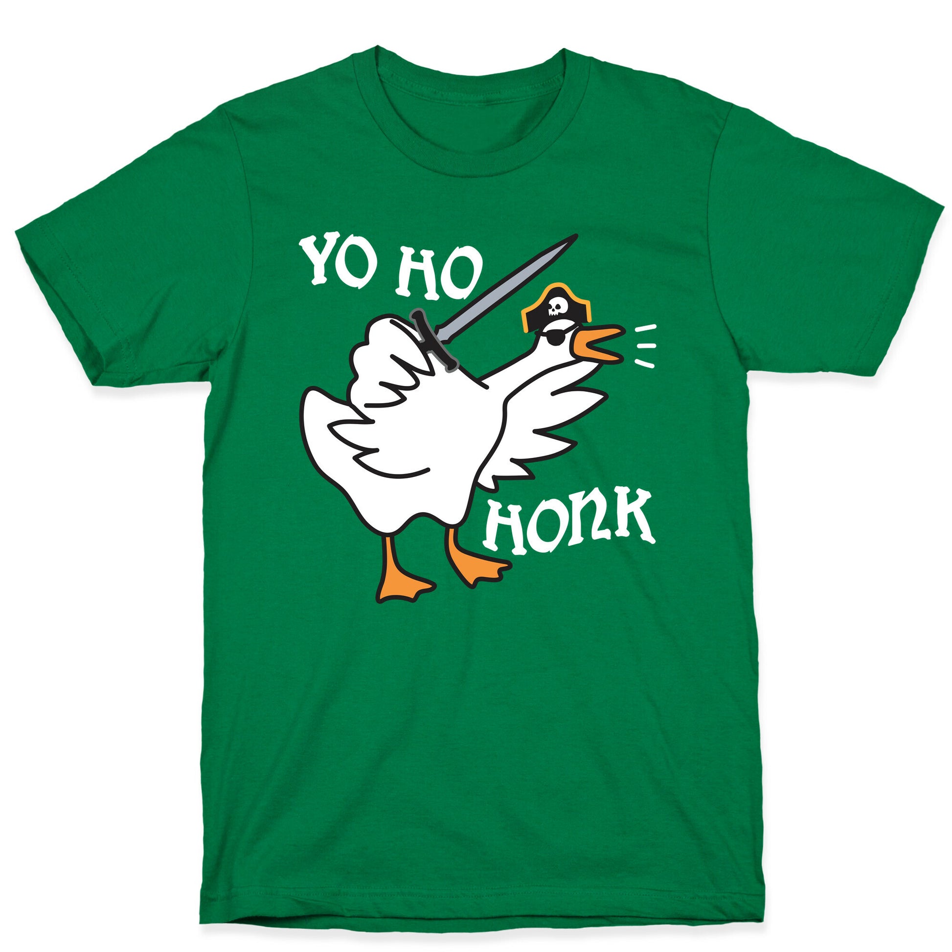 Yo Ho Honk Pirate Goose T-Shirt