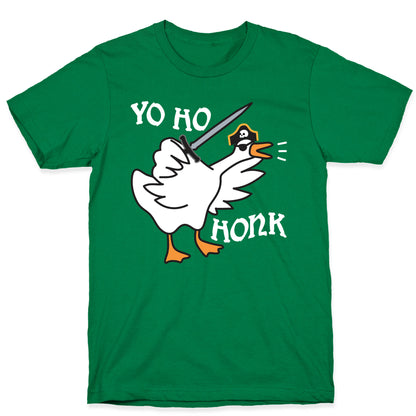 Yo Ho Honk Pirate Goose T-Shirt