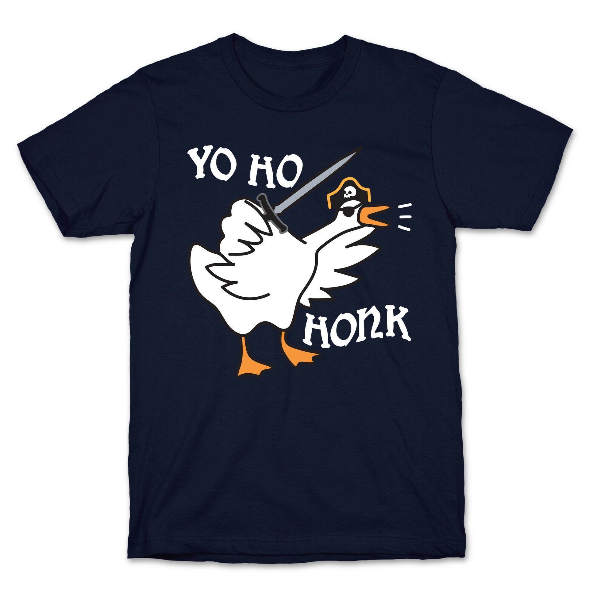 Yo Ho Honk Pirate Goose T-Shirt