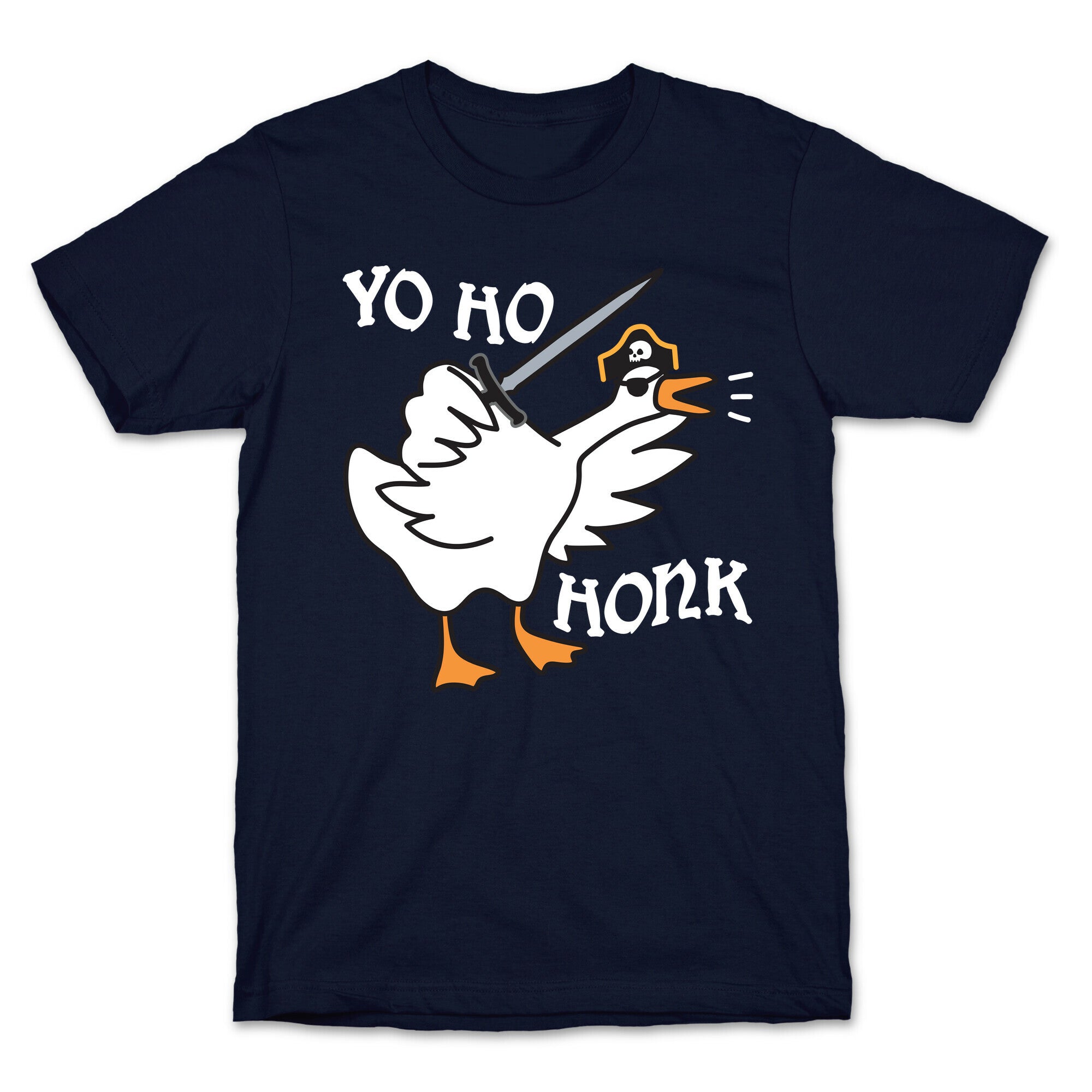 Yo Ho Honk Pirate Goose T-Shirt