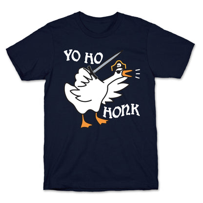Yo Ho Honk Pirate Goose T-Shirt