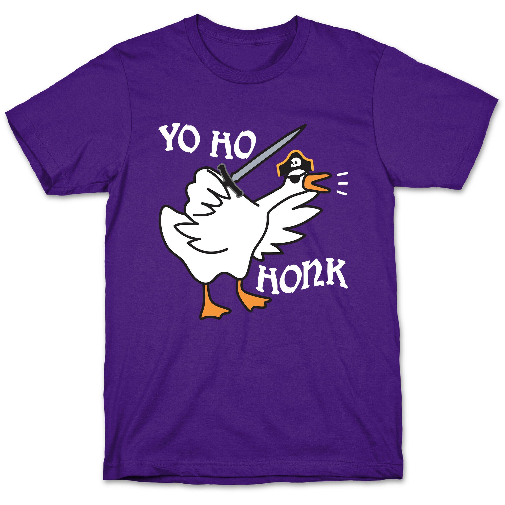 Yo Ho Honk Pirate Goose T-Shirt