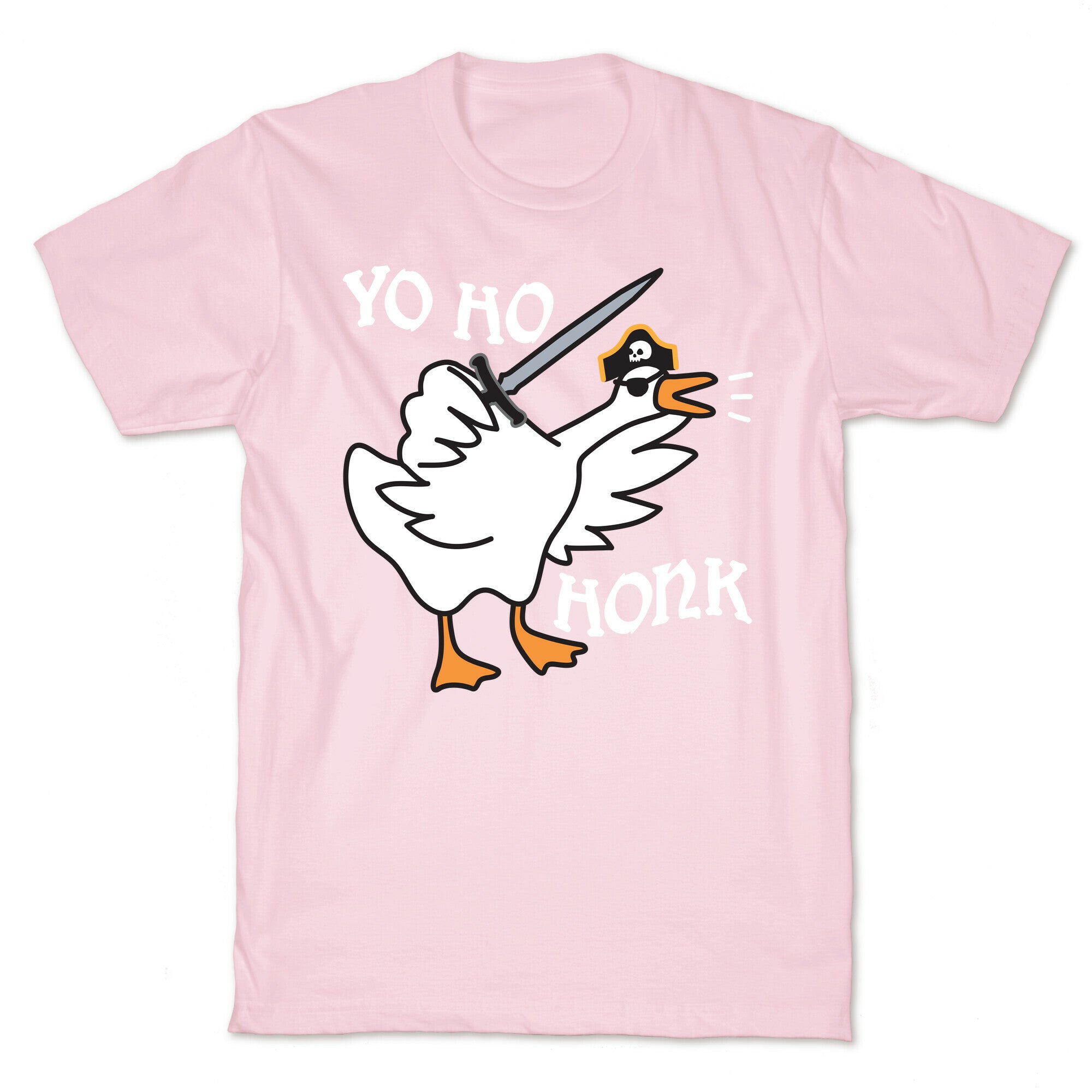 Yo Ho Honk Pirate Goose T-Shirt