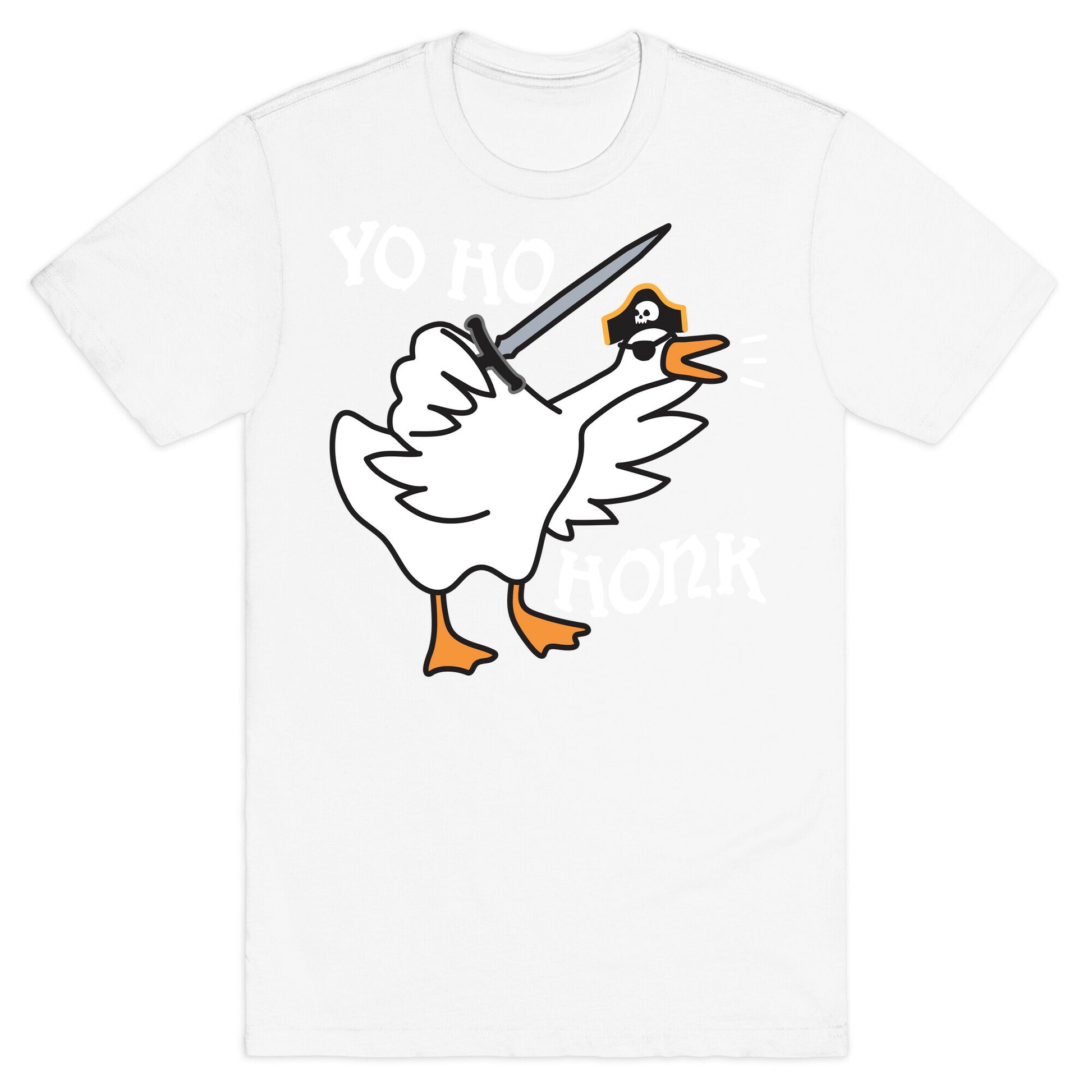 Yo Ho Honk Pirate Goose T-Shirt