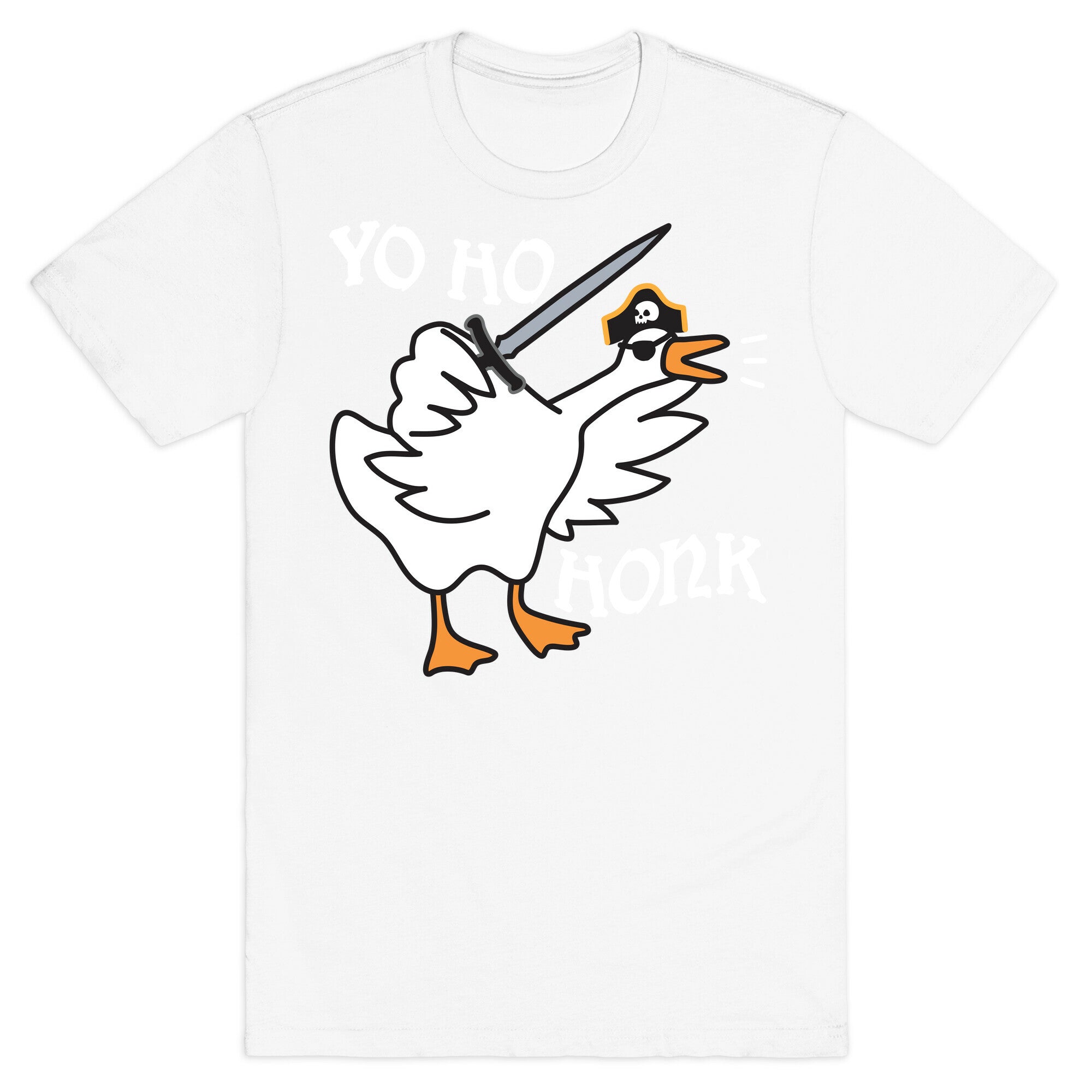 Yo Ho Honk Pirate Goose T-Shirt