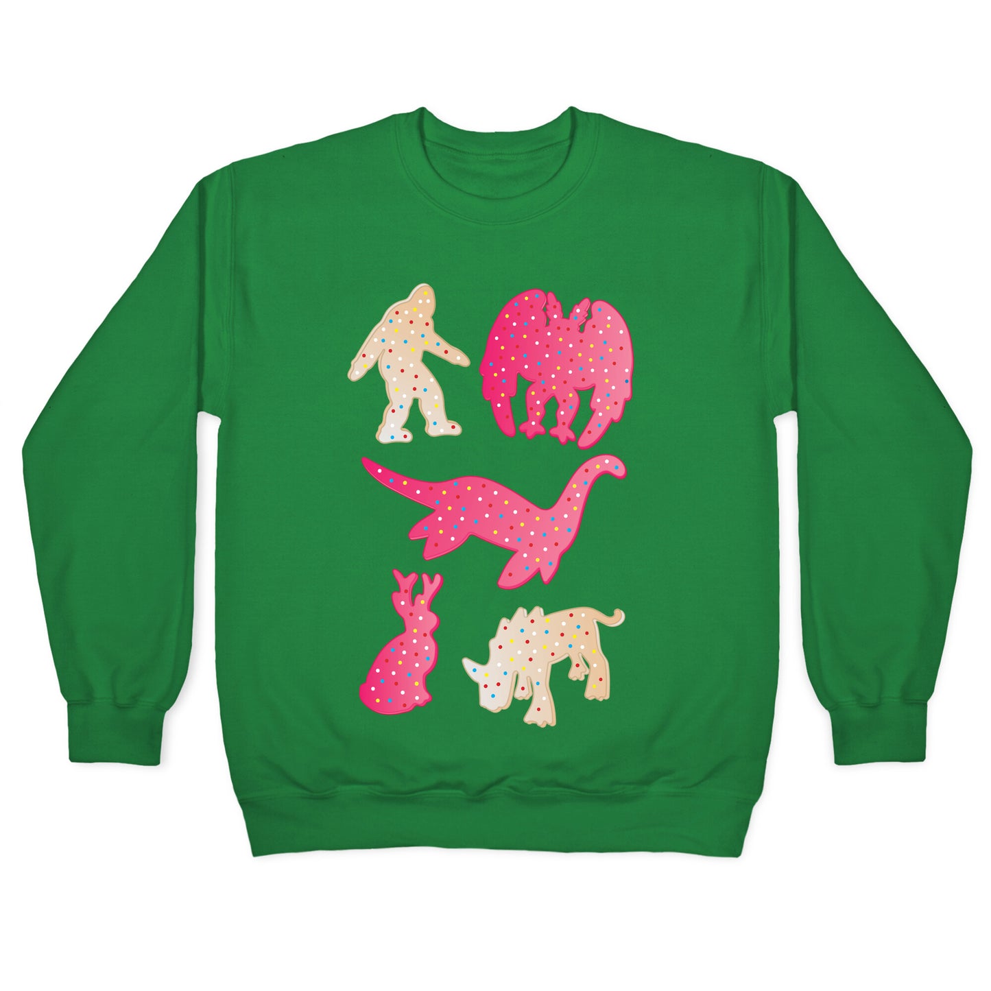 Frosted Cryptid Crackers Crewneck Sweatshirt