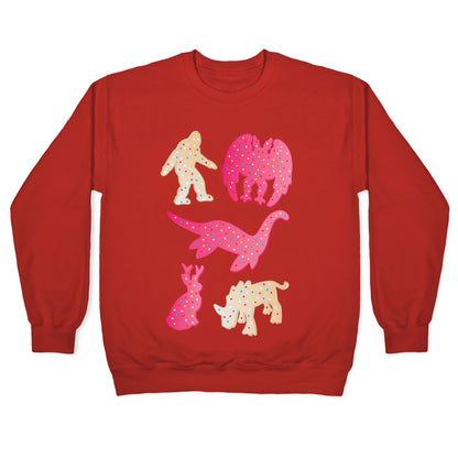 Frosted Cryptid Crackers Crewneck Sweatshirt