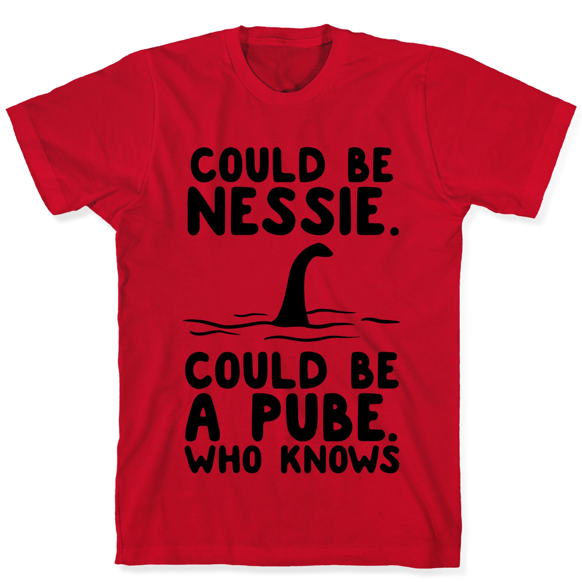 Could Be Nessie. Could Be A Pube. T-Shirt