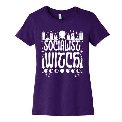 Socialist Witch Women's Cotton Tee