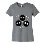 A Trio Of Soot Sprites Women's Cotton Tee