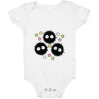 A Trio Of Soot Sprites Baby One Piece