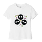 A Trio Of Soot Sprites Women's Cotton Tee