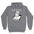 Respect My Privacy Kitten Hoodie