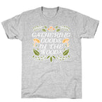 Gathering Goods In The Woods T-Shirt