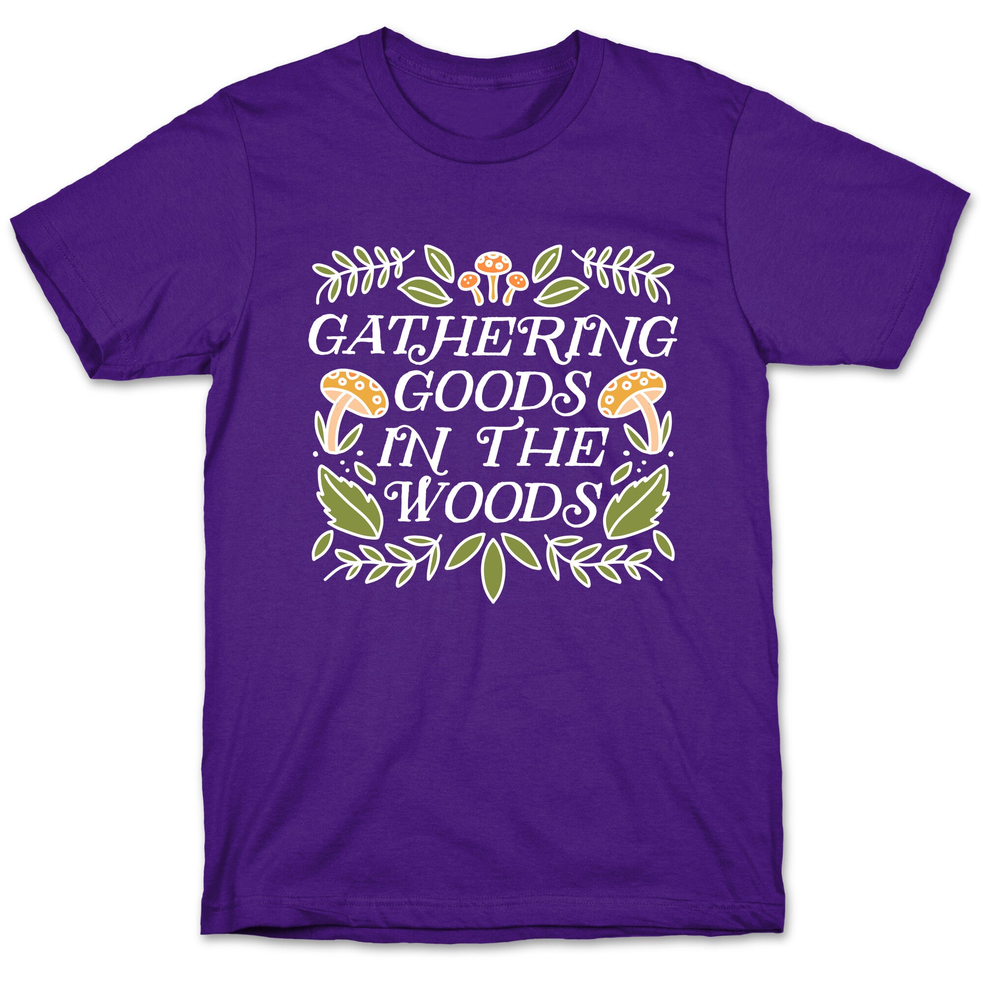 Gathering Goods In The Woods T-Shirt
