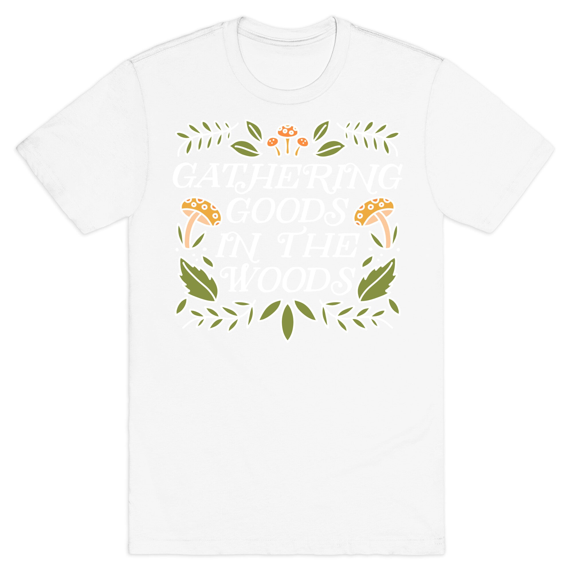 Gathering Goods In The Woods T-Shirt