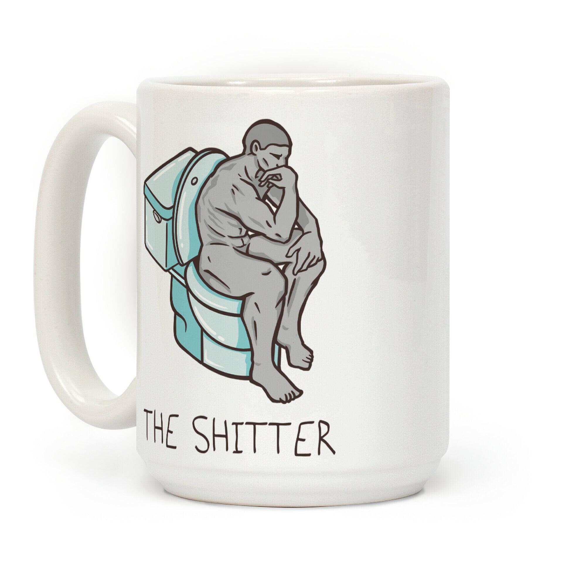 The Shitter Parody Coffee Mug