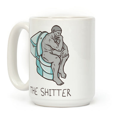 The Shitter Parody Coffee Mug