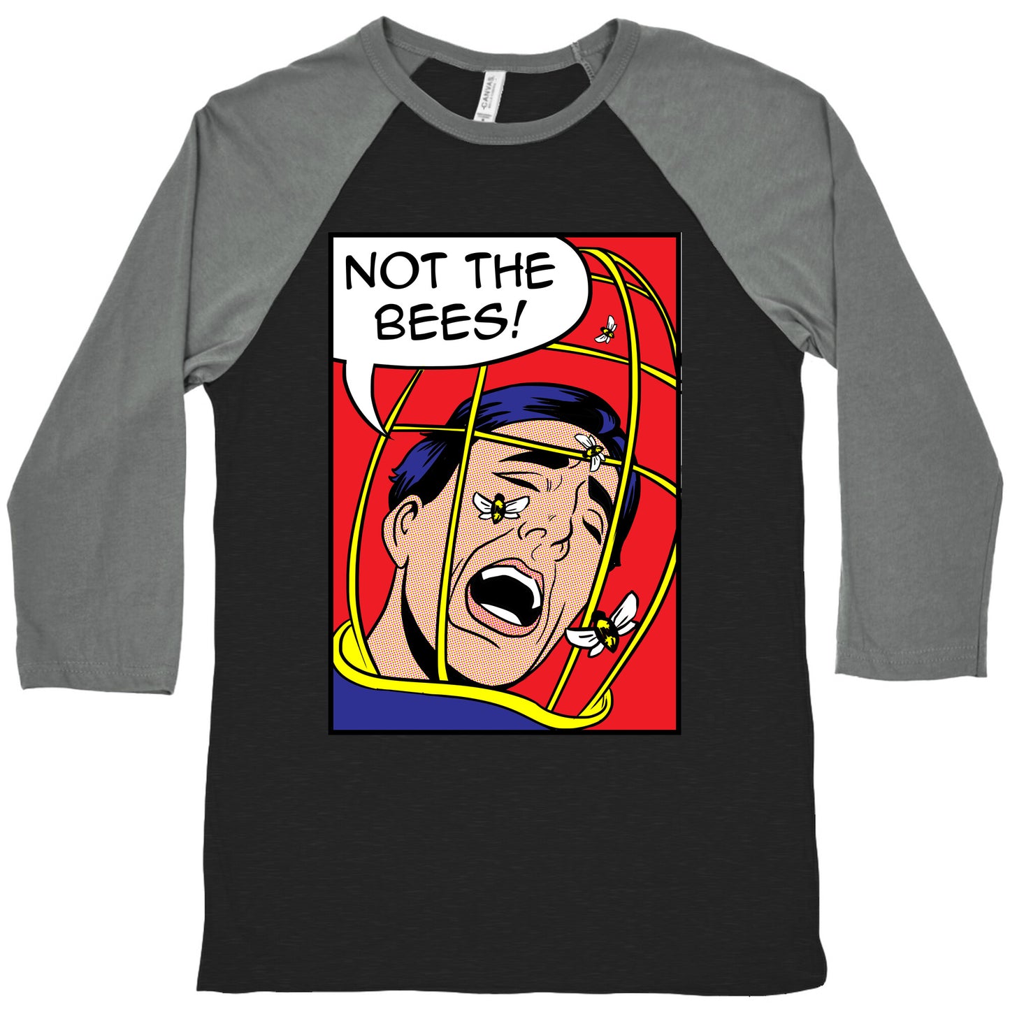 Nicholas Cage: Lichtenstein Edition Baseball Tee