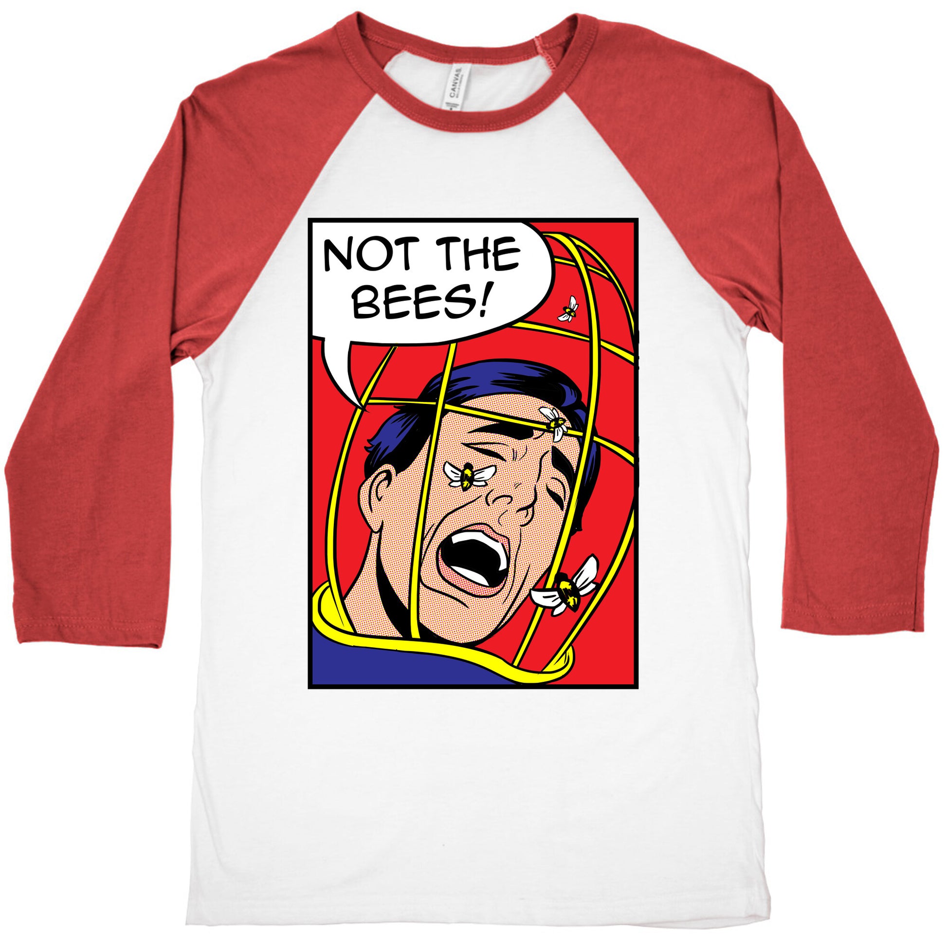 Nicholas Cage: Lichtenstein Edition Baseball Tee
