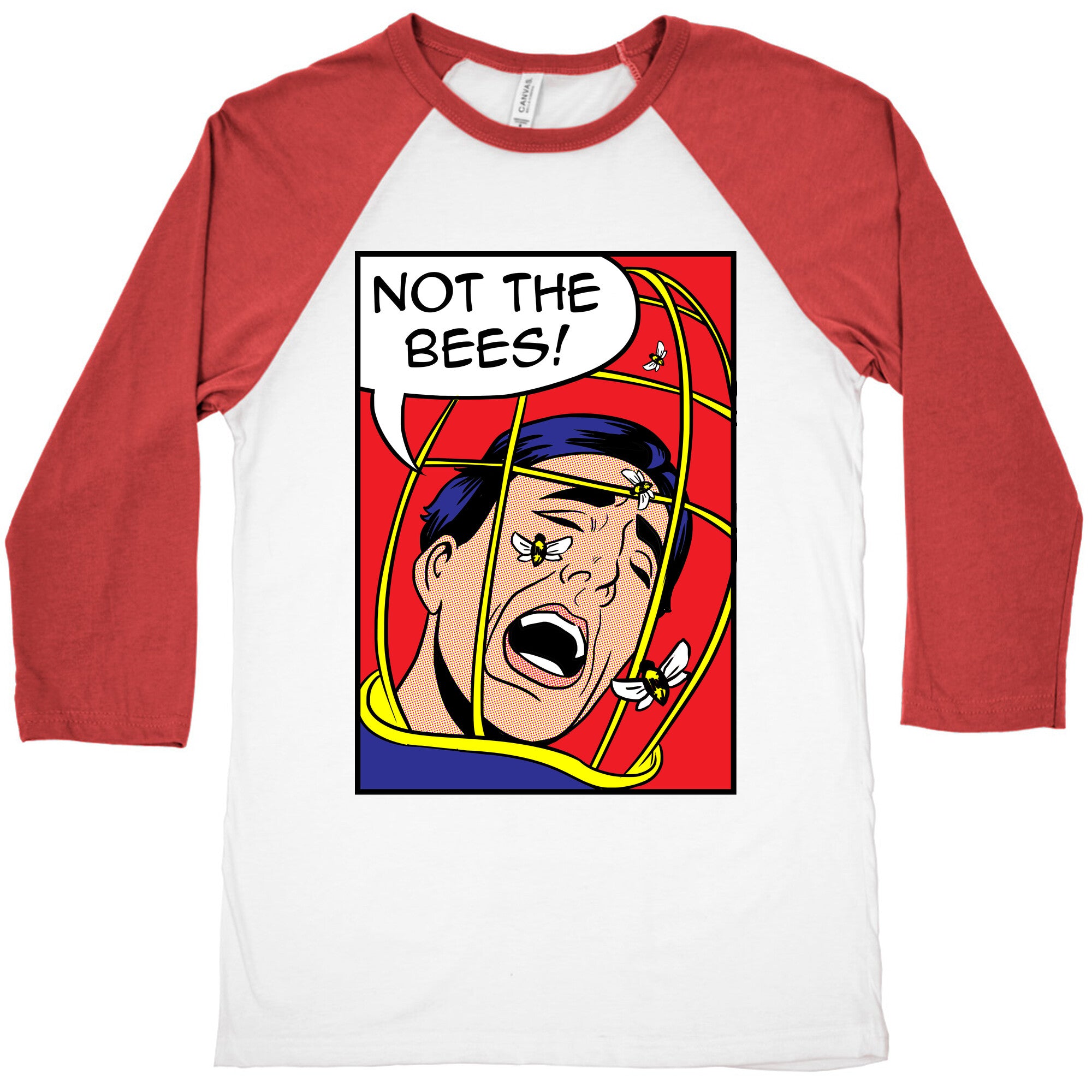 Nicholas Cage: Lichtenstein Edition Baseball Tee
