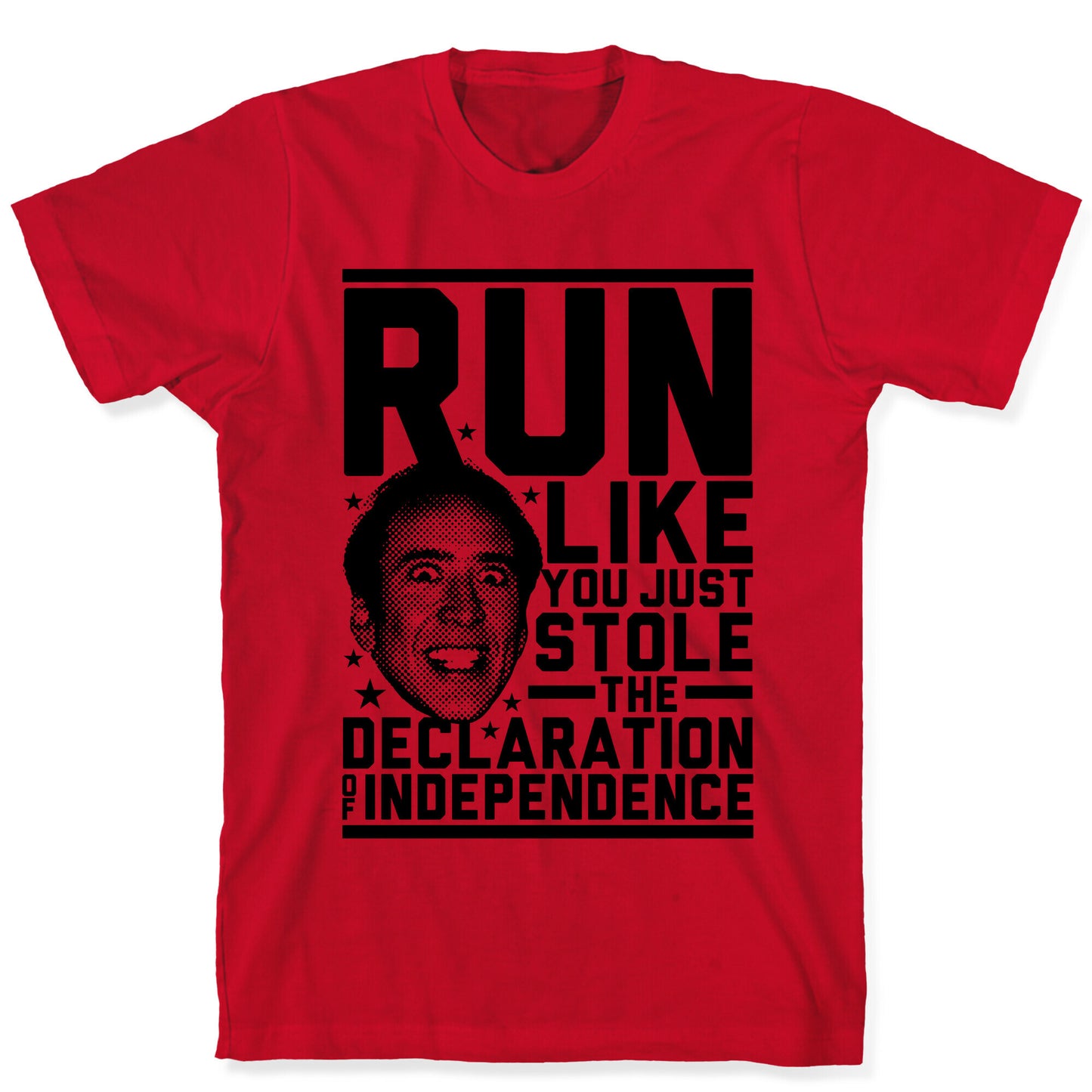 Run Like Nick Cage T-Shirt