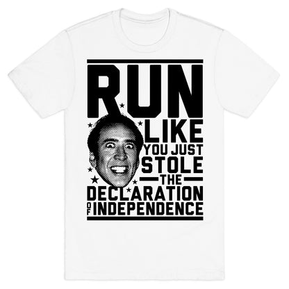 Run Like Nick Cage T-Shirt