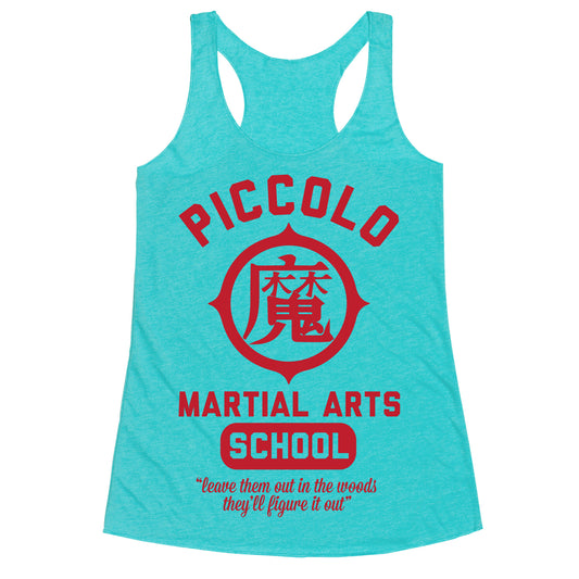 Piccolo Martial Arts School Racerback Tank