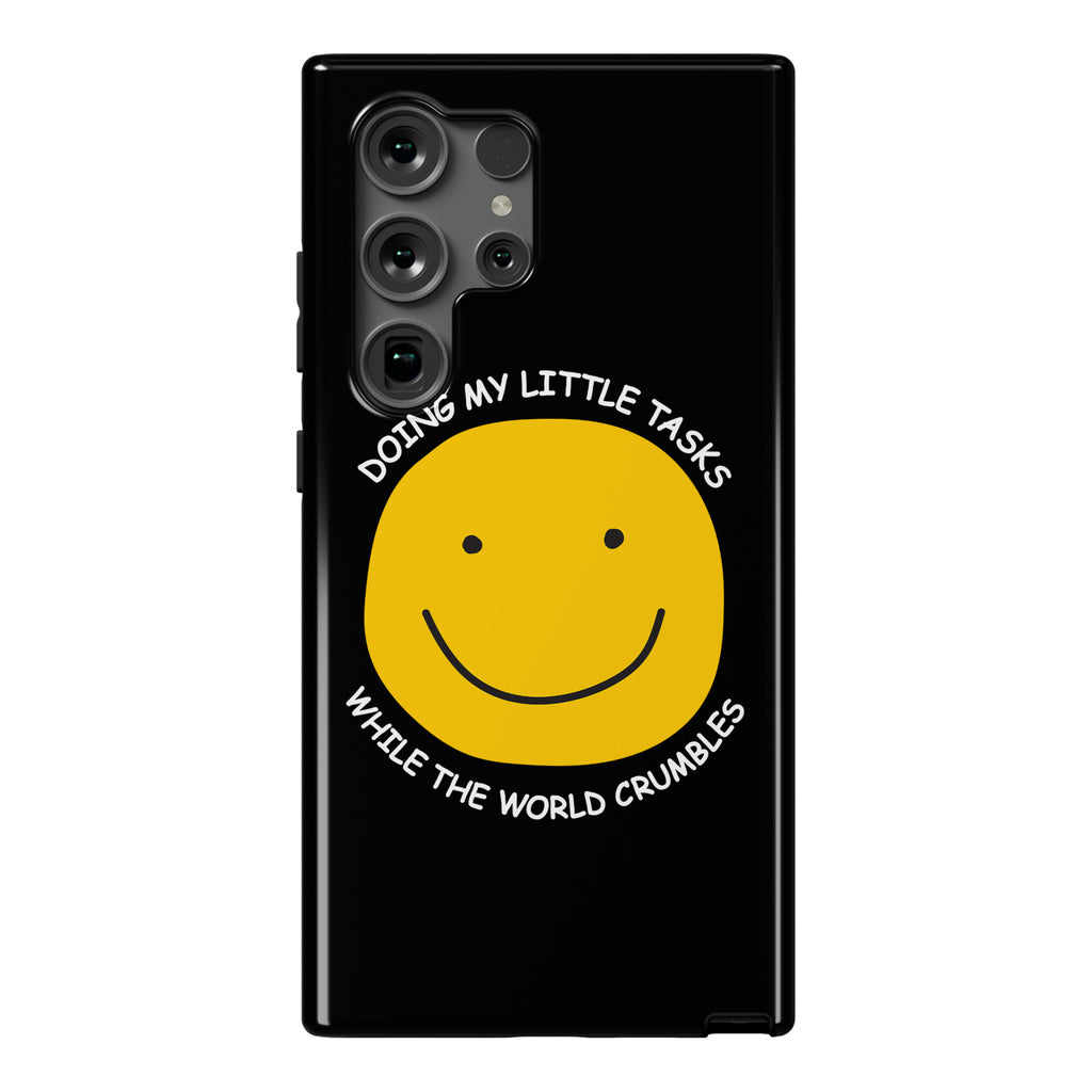 Doing My Little Tasks While The World Crumbles Phone Case