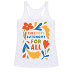Full Body Autonomy For All Racerback Tank