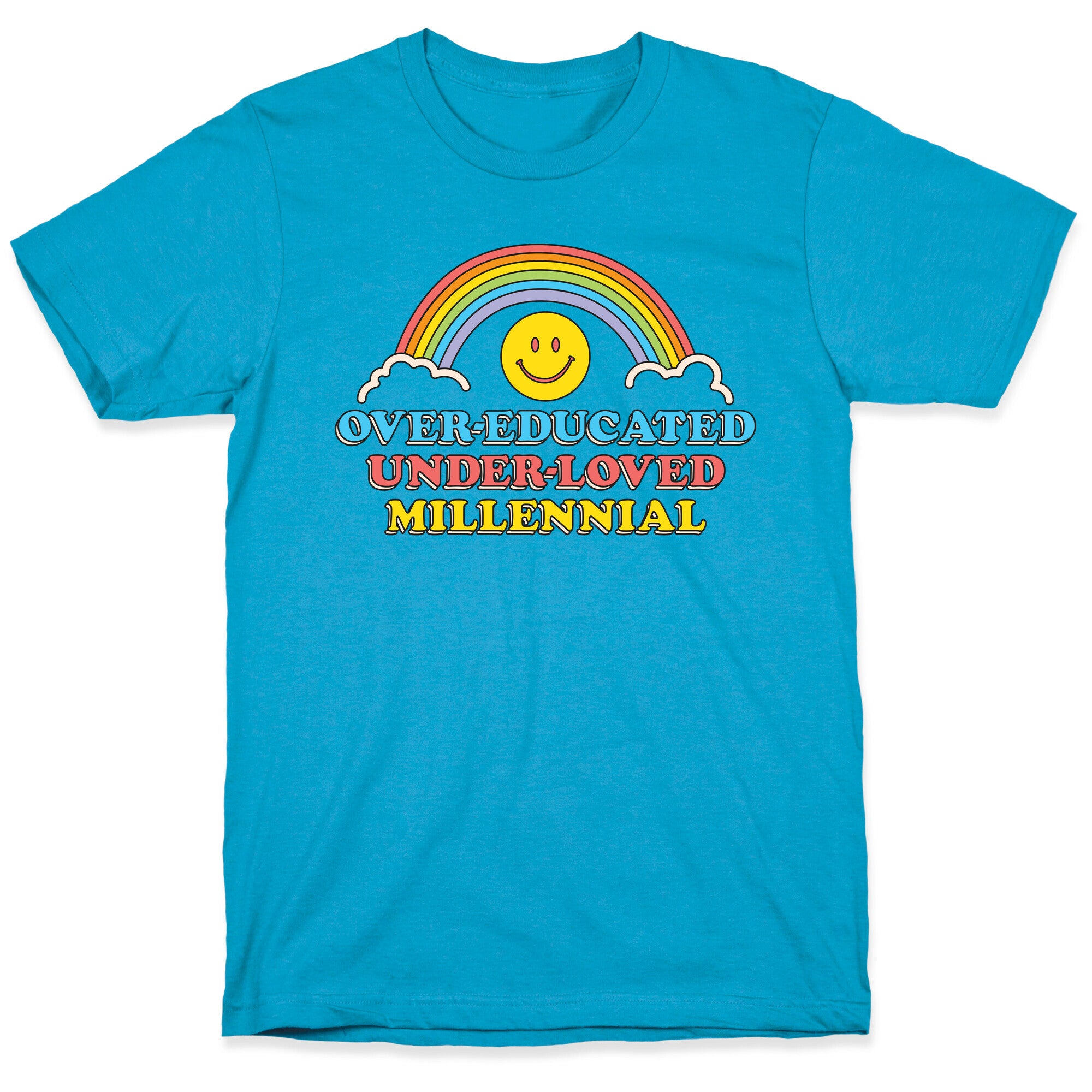 Over-educated Under-loved Millennial Unisex Triblend Tee