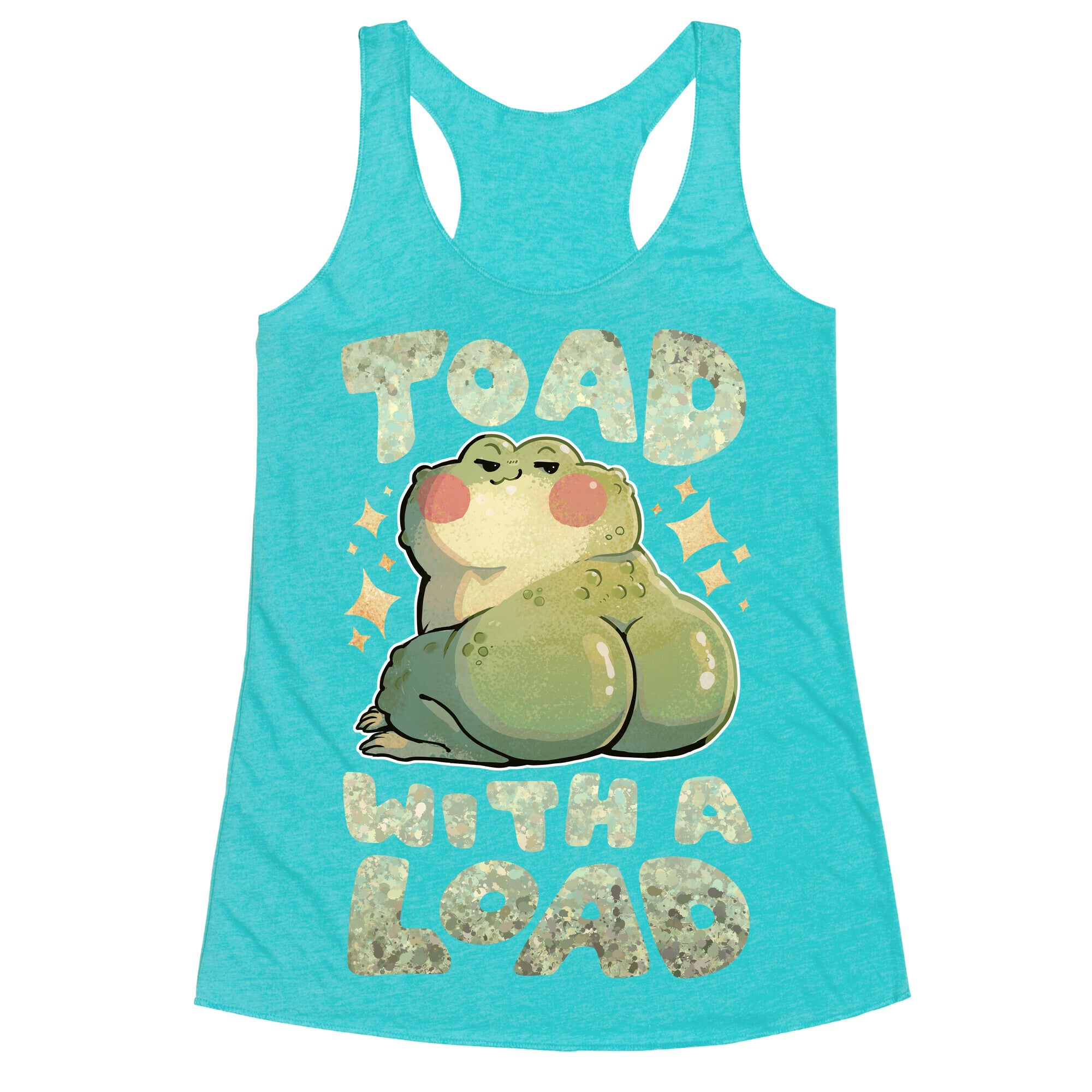 Toad With A Load Racerback Tank