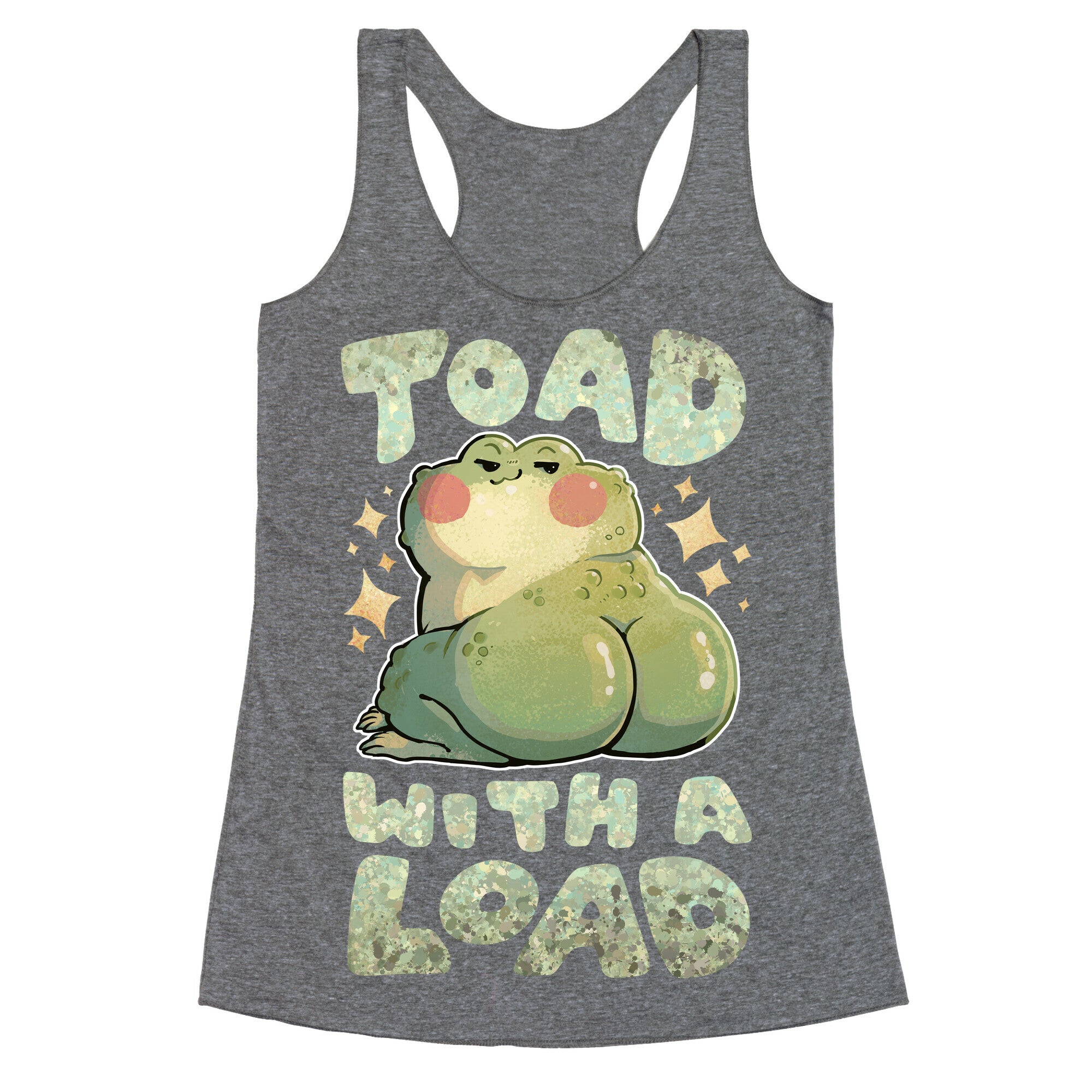 Toad With A Load Racerback Tank