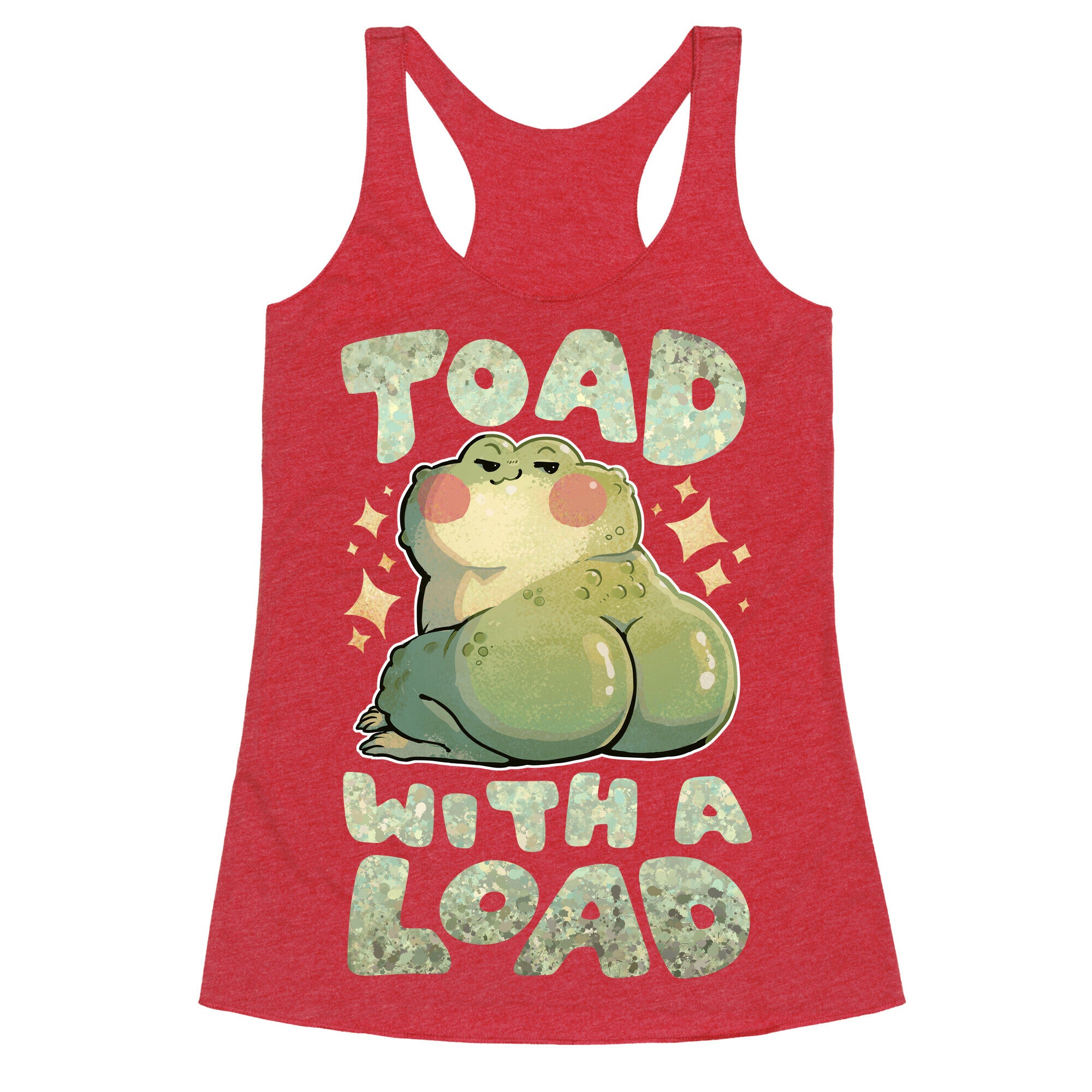 Toad With A Load Racerback Tank