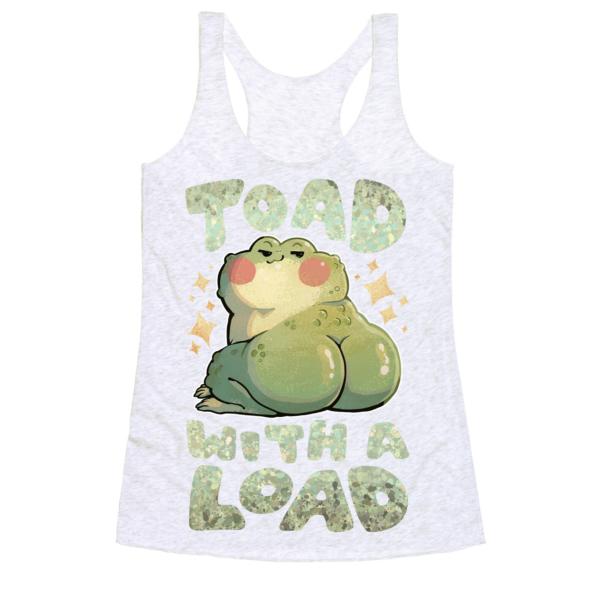 Toad With A Load Racerback Tank