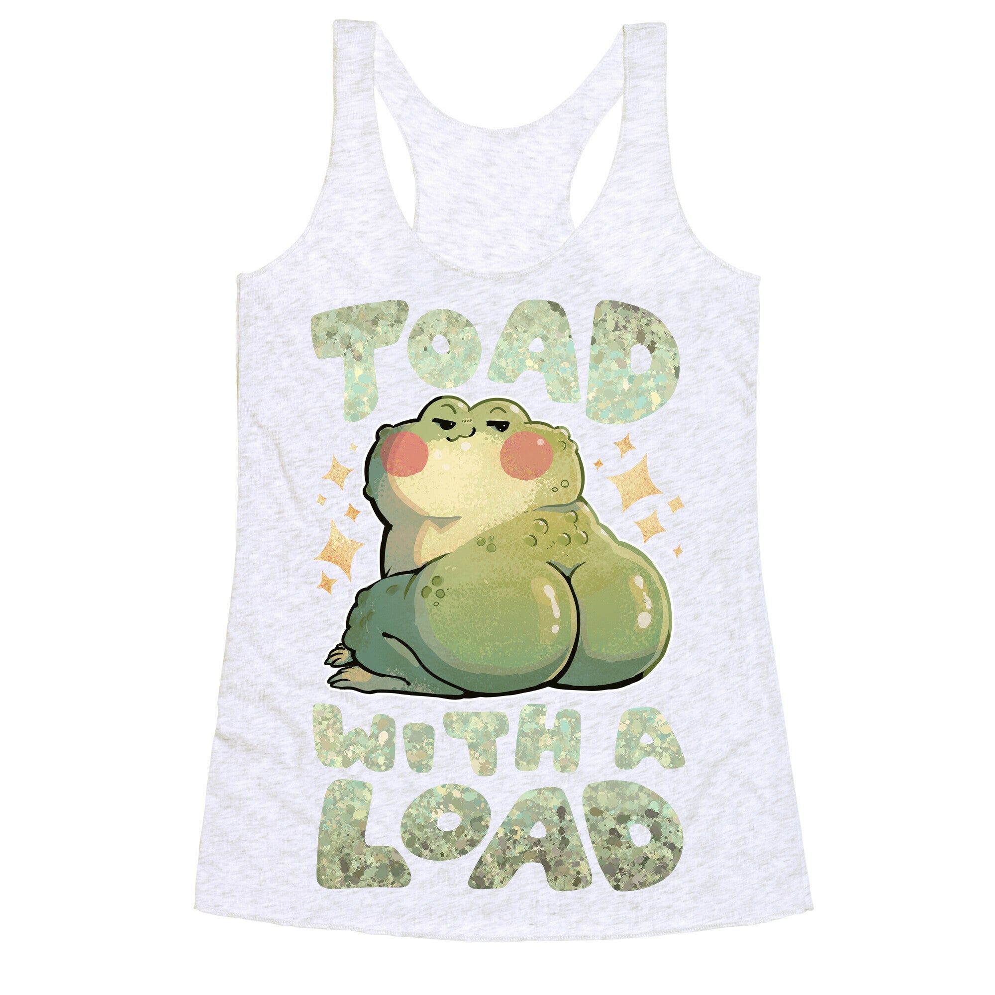 Toad With A Load Racerback Tank