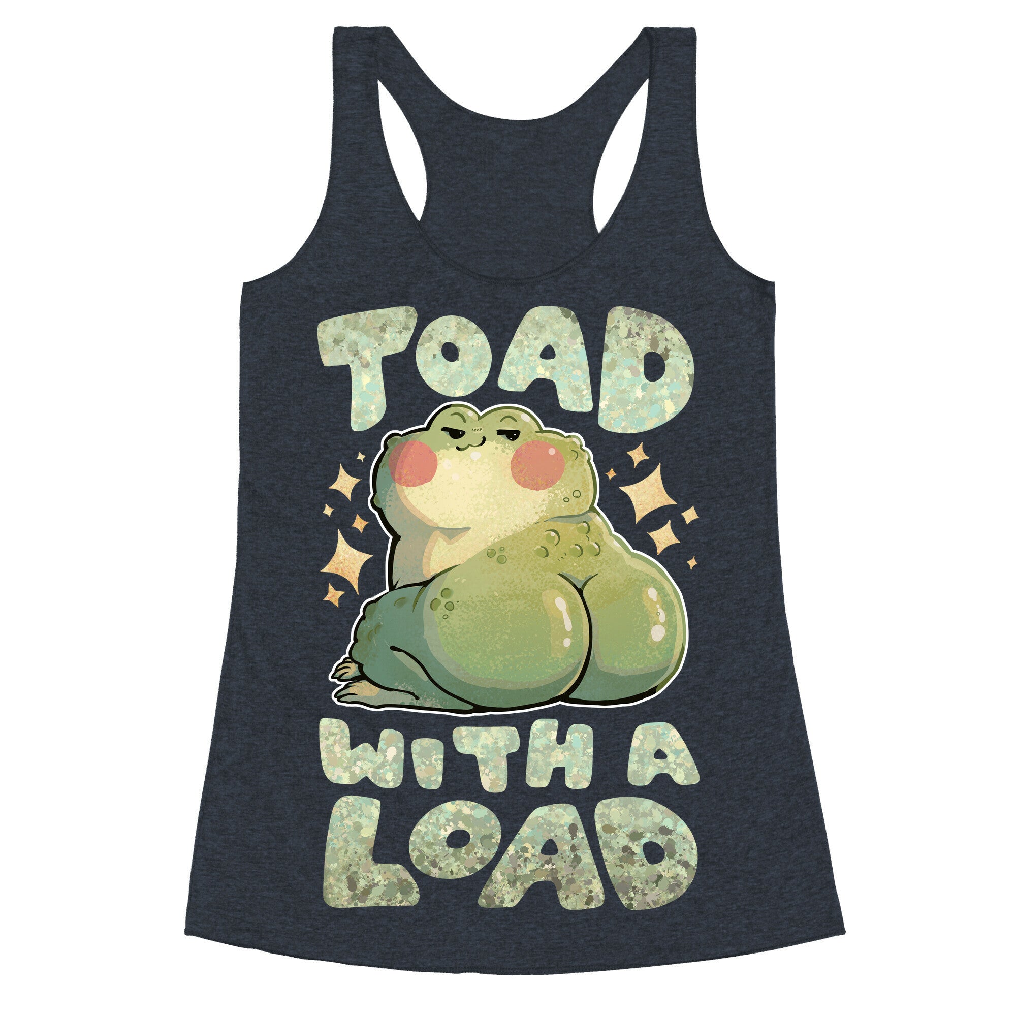 Toad With A Load Racerback Tank