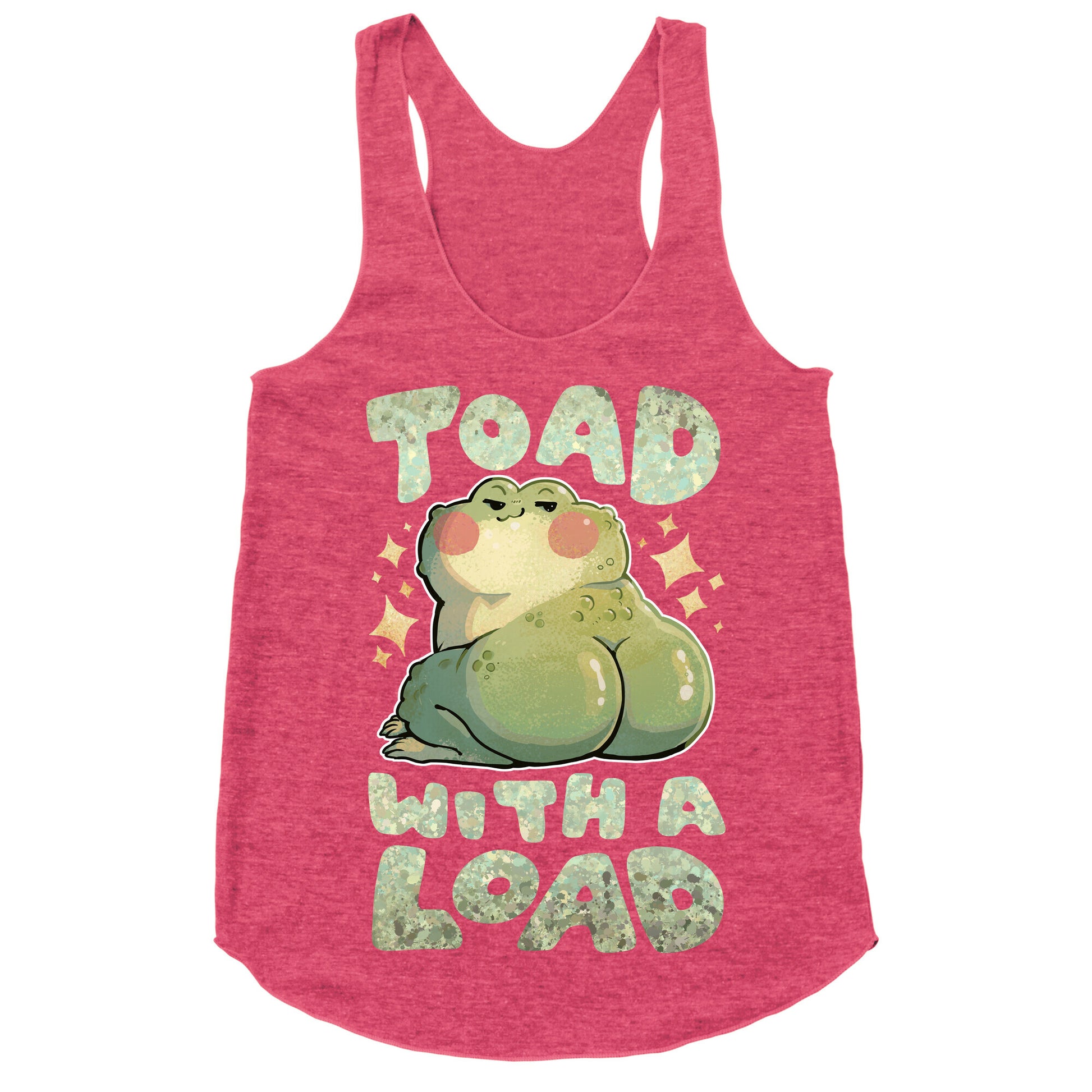Toad With A Load Racerback Tank