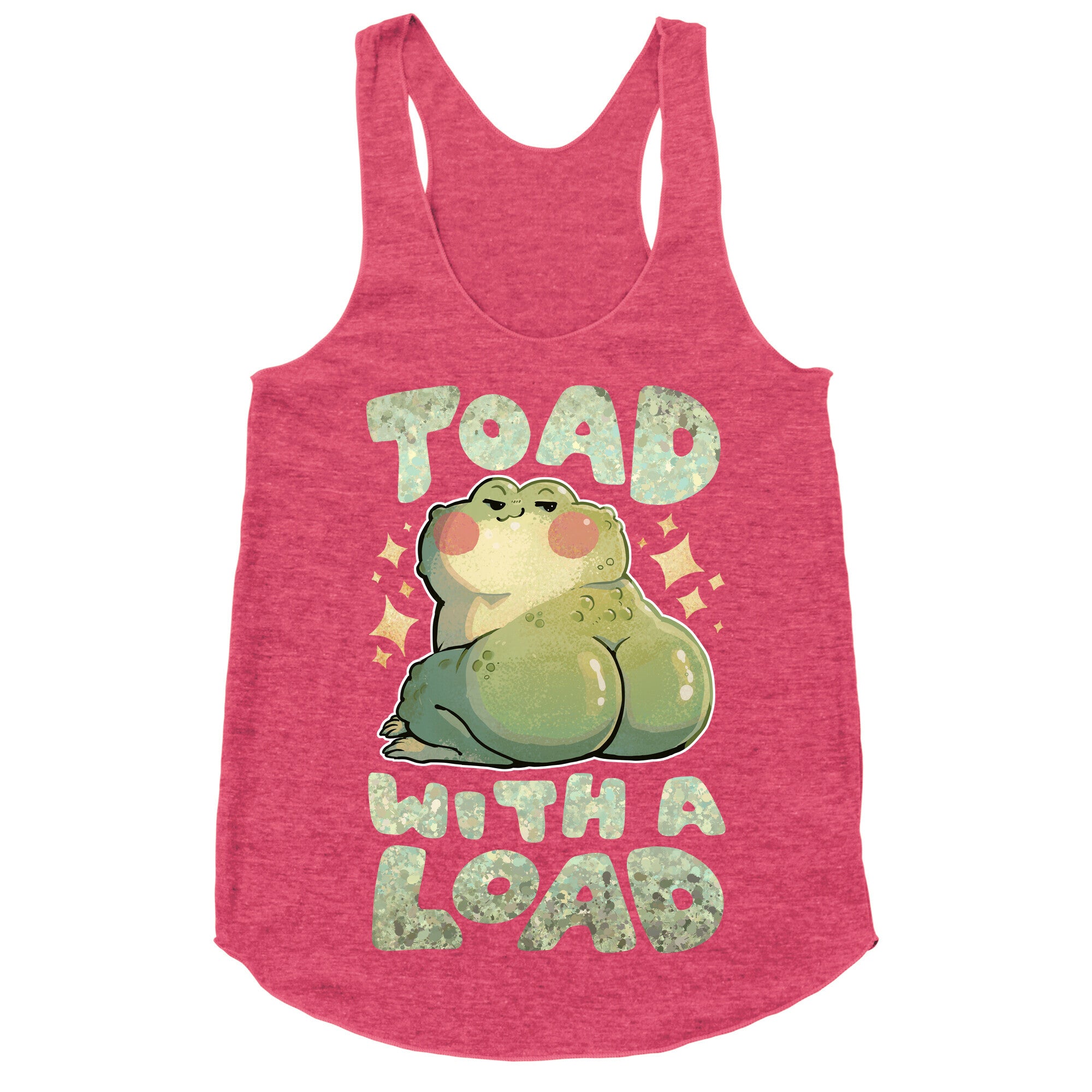 Toad With A Load Racerback Tank