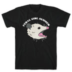 Feral Girl Summer Opossum T-Shirt