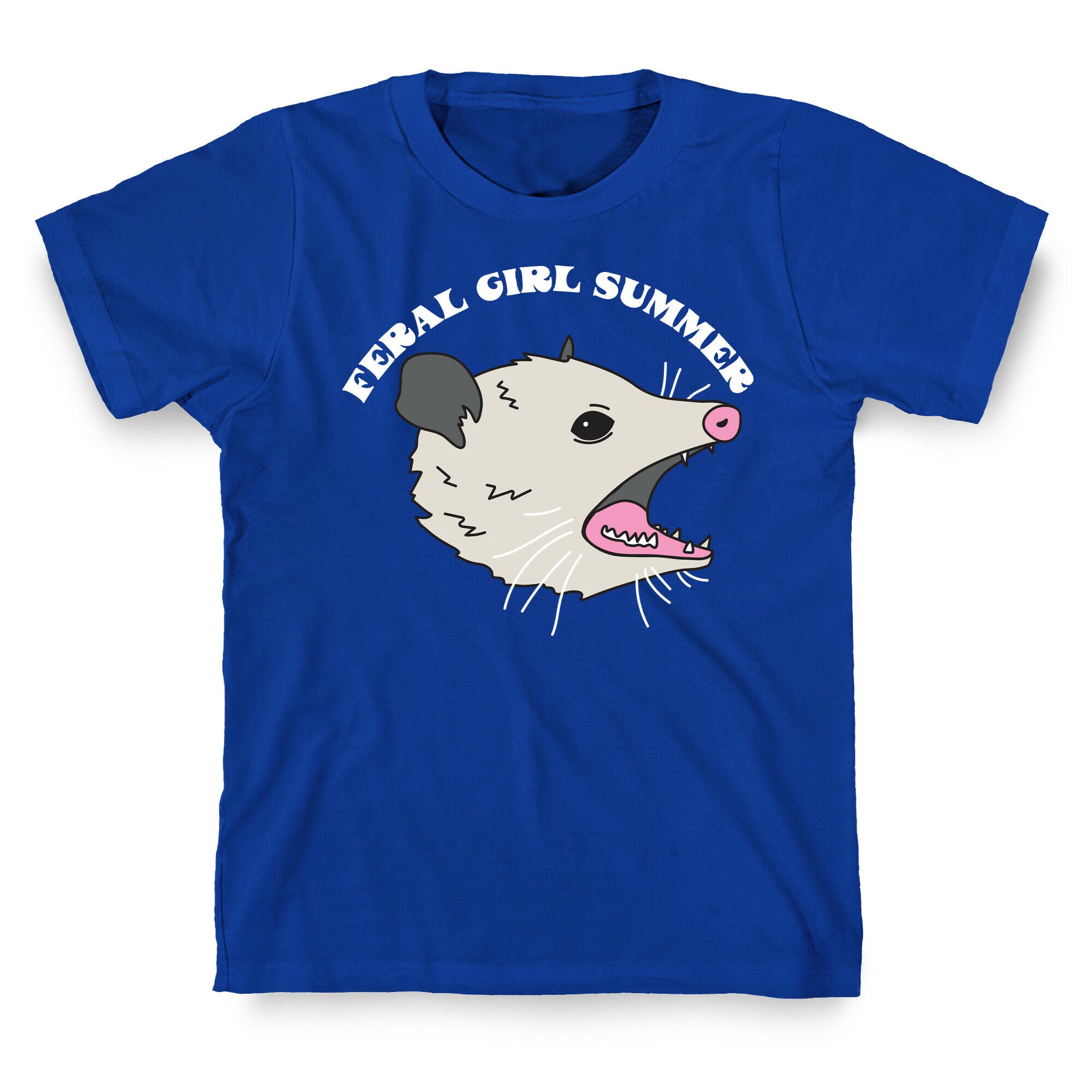 Feral Girl Summer Opossum T-Shirt