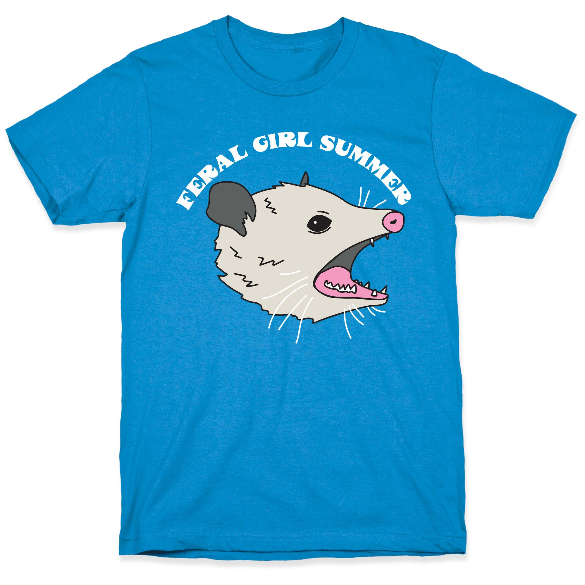 Feral Girl Summer Opossum T-Shirt