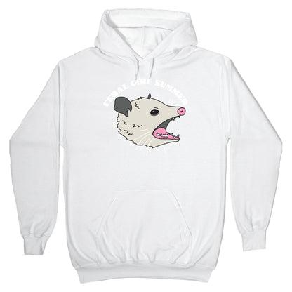 Feral Girl Summer Opossum Hoodie