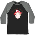 I Will Feast On Your Corpse Mushroom Baseball Tee