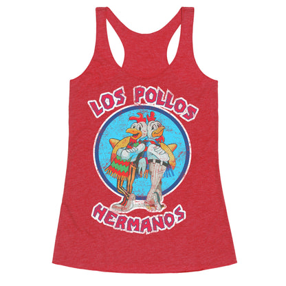 Los Pollos Hermanos (Vintage Shirt) Racerback Tank