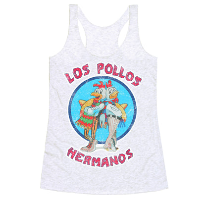 Los Pollos Hermanos (Vintage Shirt) Racerback Tank