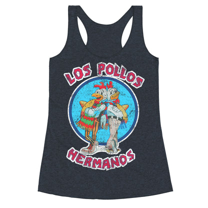 Los Pollos Hermanos (Vintage Shirt) Racerback Tank